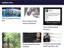 Tablet Screenshot of mybme.com